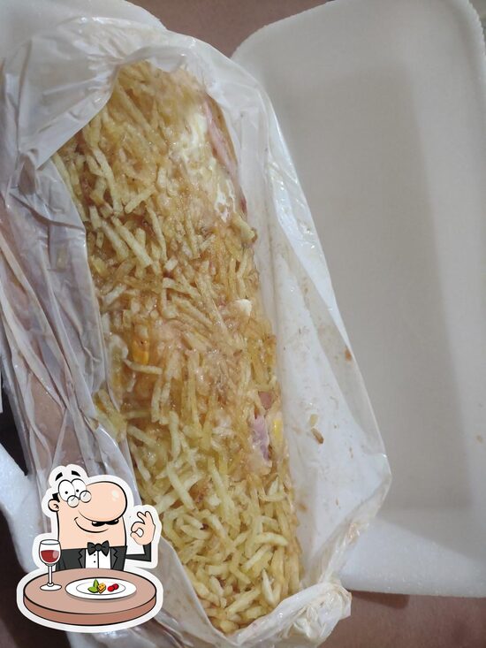 Orologio Da Parete Rotondo 20 Cm Con Stampa Hamburger, Pizza E Hot Dog - Movimento Silenzioso | MONTOJ